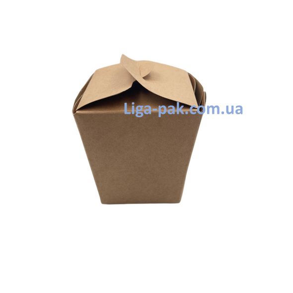 Коробка для локшини 850 гр. крафт клеєна( 25 шт)