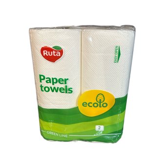 Рушник паперовий Ecolo 2 шт (16 шт в ящ)
