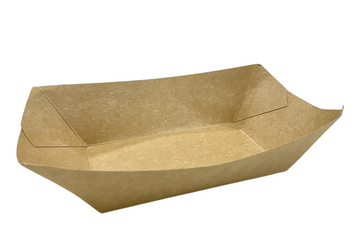 Човник крафт 690 мл с ламинацией 227&times;155&times;35 мм