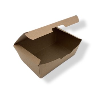 (013806К) Коробка паперова для нагетсiв та сушi КРАФТ 165*105*58 100уп