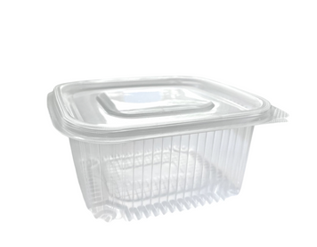 Контейнер PP з плоскою кришкою 5095-D 500мл (100шт/800шт)